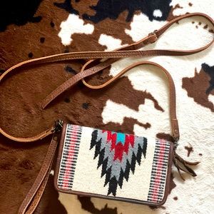 Crossbody or Clutch—you choose!